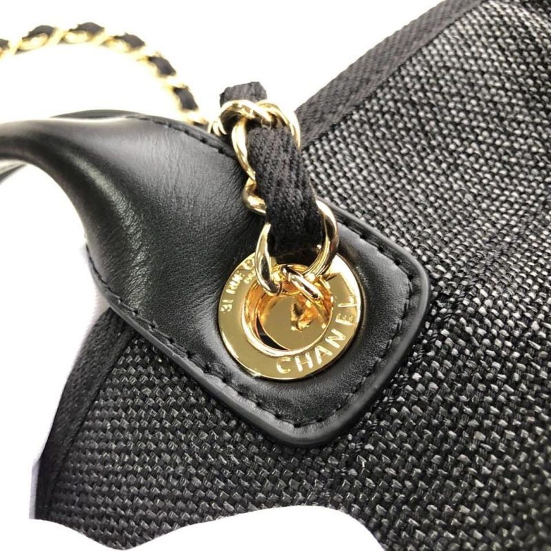 CHL Deauville Tote 38cm Black/Grey For WomA66941 - Image 10