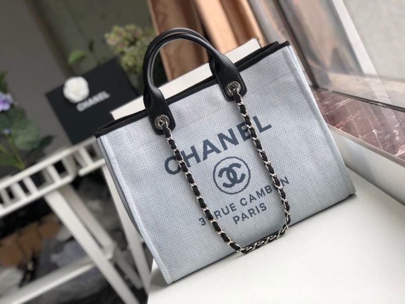 CHL Deauville Tote 38cm White Gray For WomA66941 - Image 2