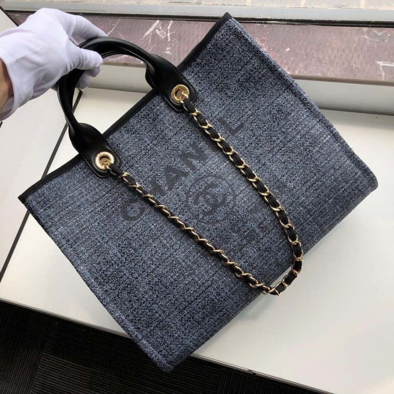 CHL Deauville Tote 38cm Blue/Black For WomA66941 - Image 3