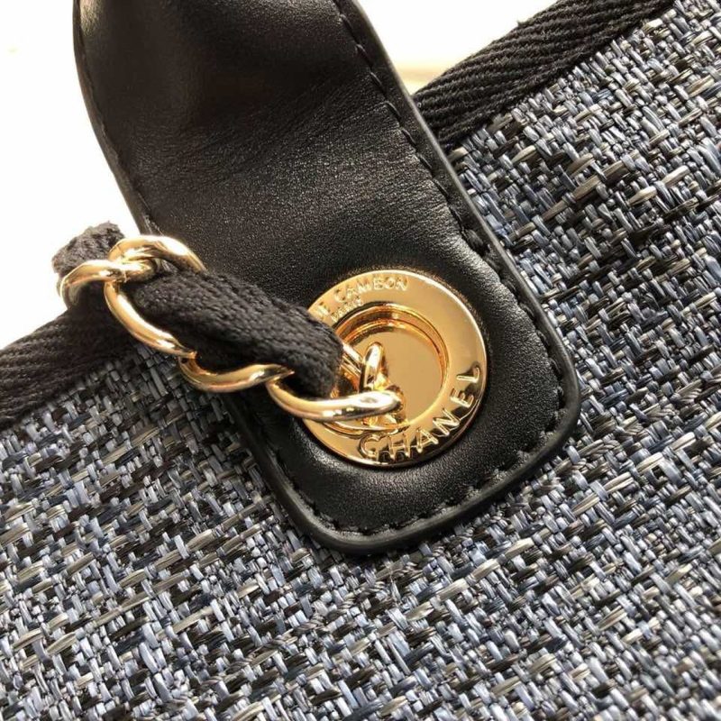 CHL Deauville Tote 38cm Blue/Black For WomA66941 - Image 6
