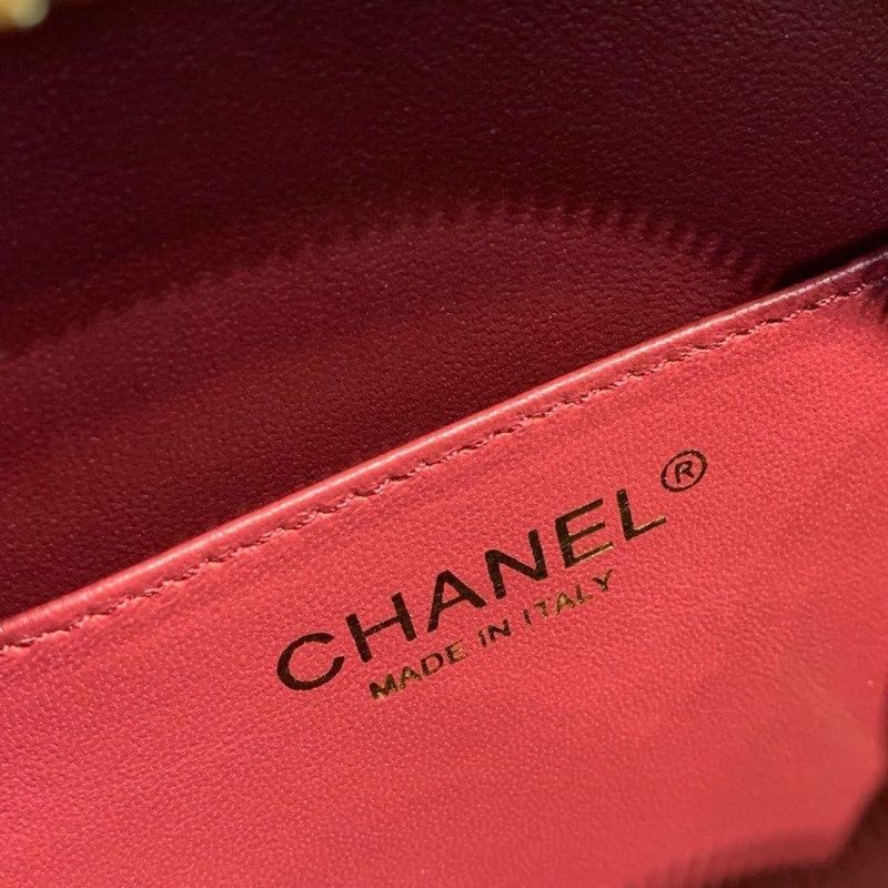 CHL Filigree Vertical Vanity Case Bag Burgundy For Women, Women’s Handbags, Shoulder And Crossbody Bags 6.7in/17cm - Image 8