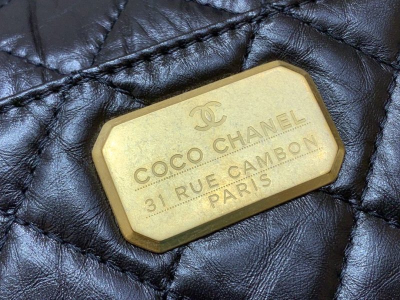 CHL Co Co Shoulder Bag Gold Chain Black 9.8in/25cm - Image 3