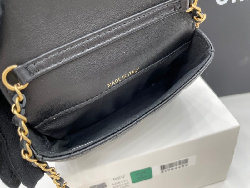 CHLMini Flap Bag Black For Women, Women’s Bags 7.5in/19cm - Image 5