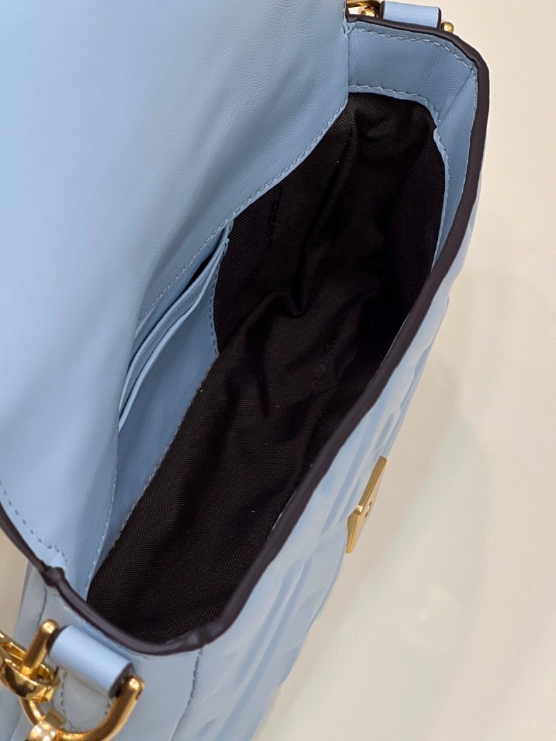 FI Baguette Blue For Women, Women’s Handbags, Shoulder And Crossbody Bags 7.5in/19cm FF 8BS017 - Image 5