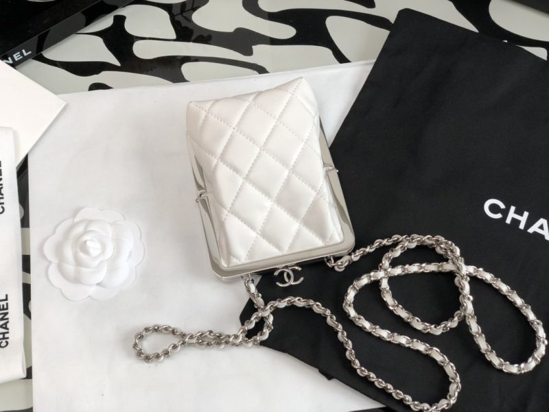 CHL Cruise Clutch Crossbaby White Bag For Wom13cm/5in - Image 8