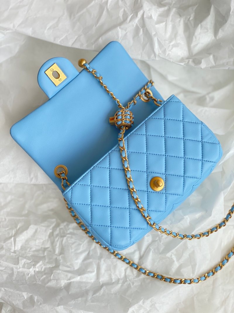 CHLMini Flap Bag Blue For Women, Women’s Bags 7.9in/20cm - Image 7