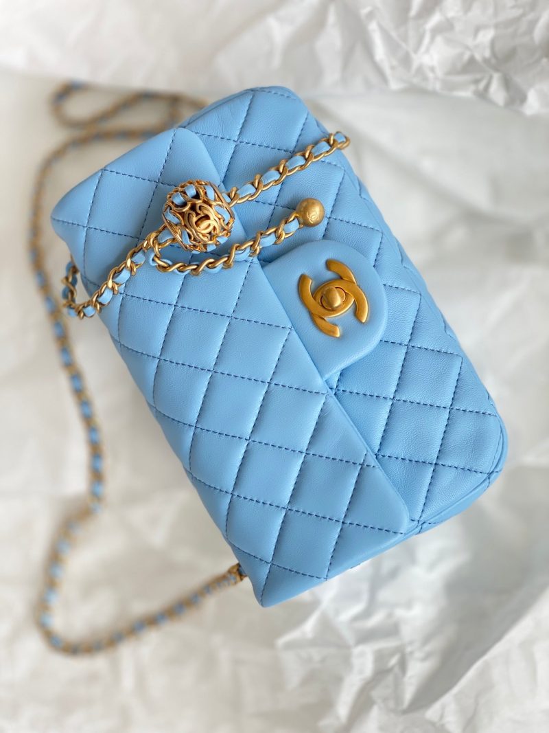 CHLMini Flap Bag Blue For Women, Women’s Bags 7.9in/20cm - Image 4