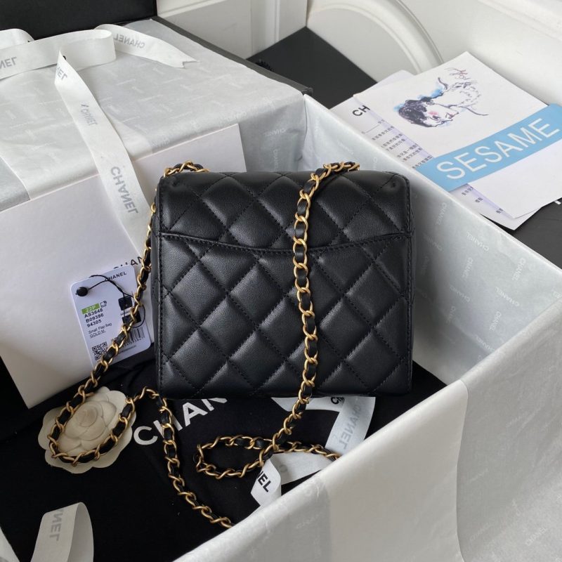 CHLMini Flap Bag Black For Women, Women’s Bags 6.7in/17cm - Image 2