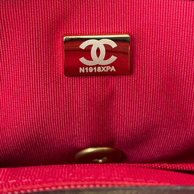 CHL Flap Bag Gold Hardware Black For Women, Women’s Handbags, Shoulder Bags 9.4in/24cm AS3451 - Image 4